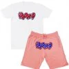 Rawyalty Shorts Set - USA Drip Raw - Salmon New Arrivals