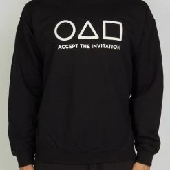 3Forty Inc Sweater - Invitation - Black - 2849CF