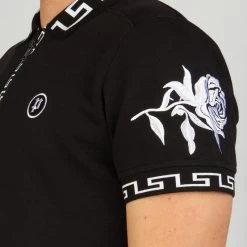 Politics T-Shirt - Allen Polo - Black And White - ALLEN154