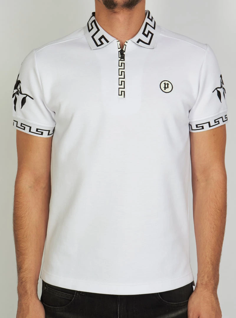 Shop All Politics T-Shirt - Allen Polo - White And Black - ALLEN155 1 Shop All Politics T-Shirt - Allen Polo - White And Black - ALLEN155