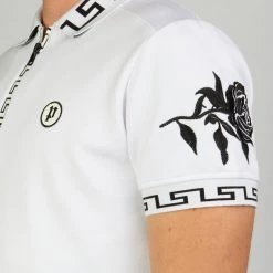 Shop All Politics T-Shirt - Allen Polo - White And Black - ALLEN155 11 Shop All Politics T-Shirt - Allen Polo - White And Black - ALLEN155