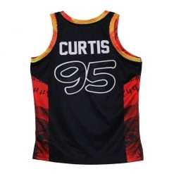 Headgear Basketball Jersey - Dead Presidents "Burning Money" - Black - HGC120-BBJ-01