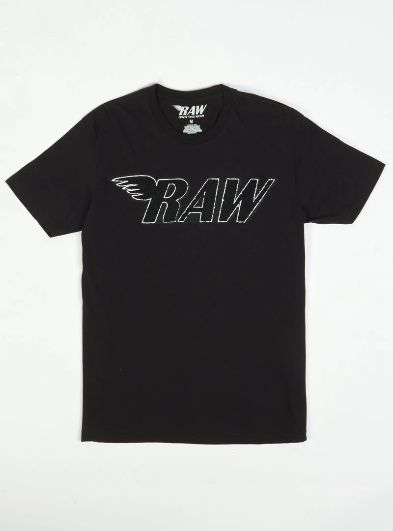 Rawyalty T-Shirt - Raw - Black And White 1 Rawyalty T-Shirt - Raw - Black And White