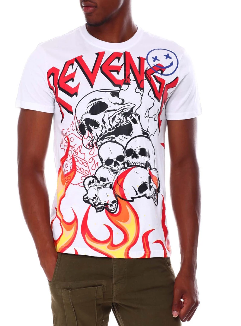 Shop All GFTD T-Shirt - Revenge - White 1 Shop All GFTD T-Shirt - Revenge - White