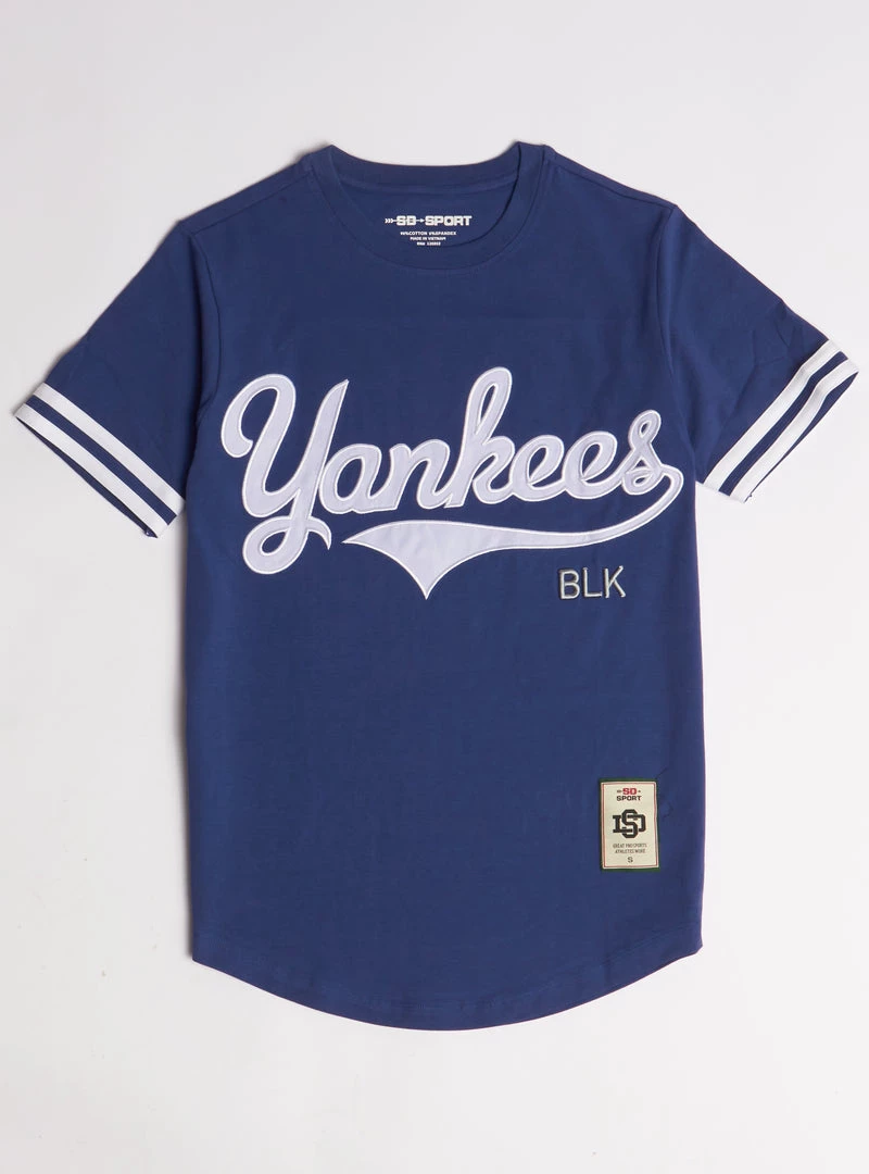 SD Sport T-Shirt - Yankees - Navy - SM2322NV 1 SD Sport T-Shirt - Yankees - Navy - SM2322NV