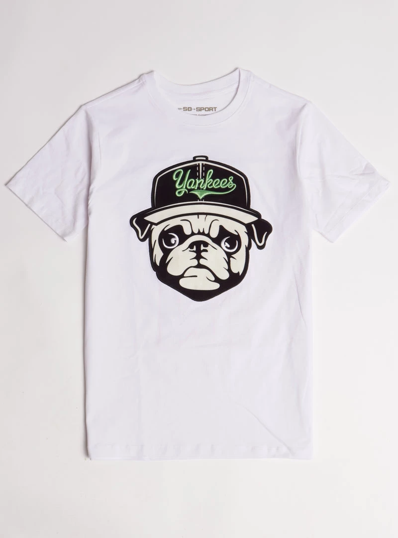 Shop All SD Sport T-Shirt - Yankees - White - SM2324WH 1 Shop All SD Sport T-Shirt - Yankees - White - SM2324WH