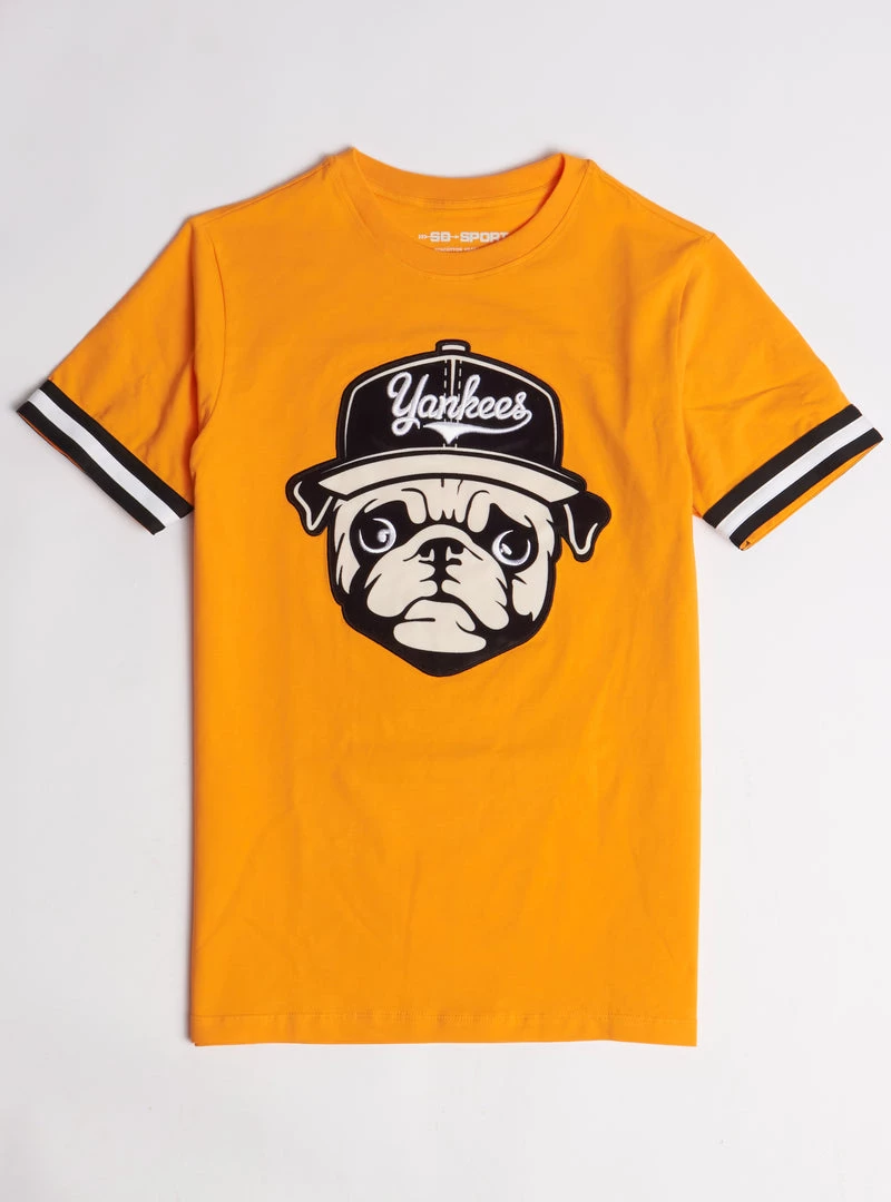 Shop All SD Sport T-Shirt - Yankees - Yellow - SM2324YW 1 Shop All SD Sport T-Shirt - Yankees - Yellow - SM2324YW