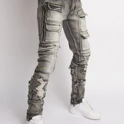 Shop All Politics Jeans - Murphy - Grey Wash - 502