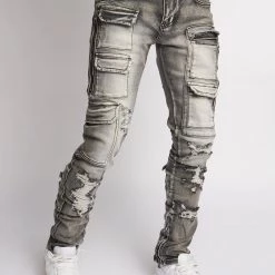 Shop All Politics Jeans - Murphy - Grey Wash - 502