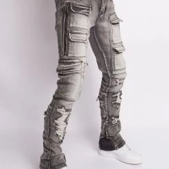 Shop All Politics Jeans - Murphy - Grey Wash - 502