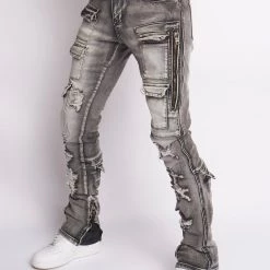 Shop All Politics Jeans - Murphy - Grey Wash - 502