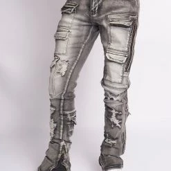 Shop All Politics Jeans - Murphy - Grey Wash - 502