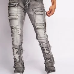 Shop All Politics Jeans - Murphy - Grey Wash - 502