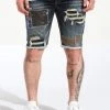 New Arrivals Embellish Shorts - Sashi - Indigo Patch - EMBSP222 - 128