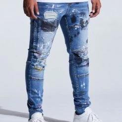Crysp Denim Jeans - Kurt - Indigo - CRYSPSP221-107