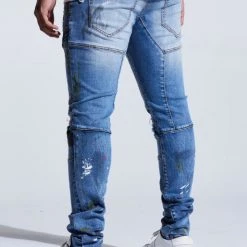 Crysp Denim Jeans - Kurt - Indigo - CRYSPSP221-107