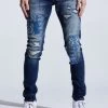 Crysp Denim Jeans - Charter - Blue - CRYSPSP221-124