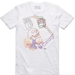 Point Blank T-Shirt - Dirty Sprite - White Shop All
