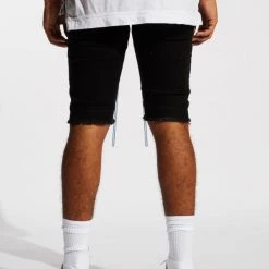 Shop All Lifted Anchors Denim Shorts - Aphex - Black - LASP221-47