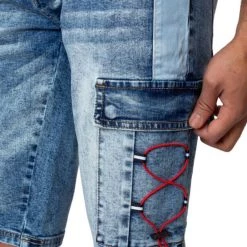 G-Squared Shorts - Adjustable - Ocean Blue - SQ343 Bottoms