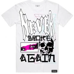 Shop All Never Broke Again T-Shirt - Watching - White
