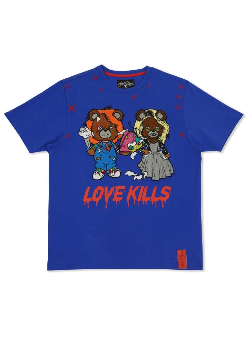 Frost Original T-Shirt - Love Kills - Blue - F137 Shop All 1 Frost Original T-Shirt - Love Kills - Blue - F137 Shop All