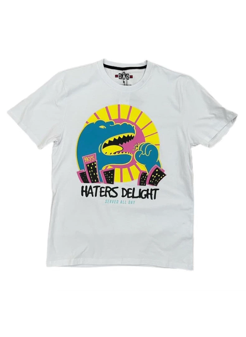Shop All Bkys T-Shirt - Hater's Delight - White - T290 1 Shop All Bkys T-Shirt - Hater's Delight - White - T290