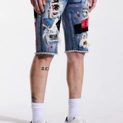 Embellish Shorts - Wilder - Indigo - EMBSUM121-118 Shop All