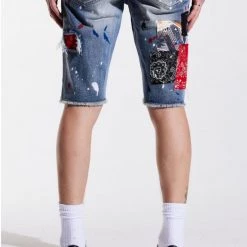Embellish Shorts - Wilder - Indigo - EMBSUM121-118 Shop All