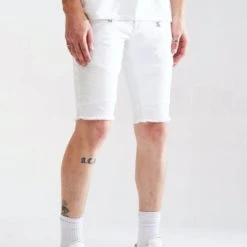 Embellish Shorts - Spencer - White - EMBSU119-131 Shop All