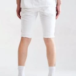 Embellish Shorts - Spencer - White - EMBSU119-131 Shop All