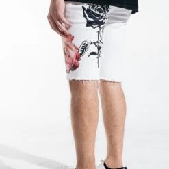 Shop All Embellish Shorts - Jagger - White - EMBSUM119-151