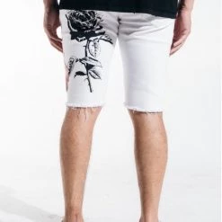 Shop All Embellish Shorts - Jagger - White - EMBSUM119-151