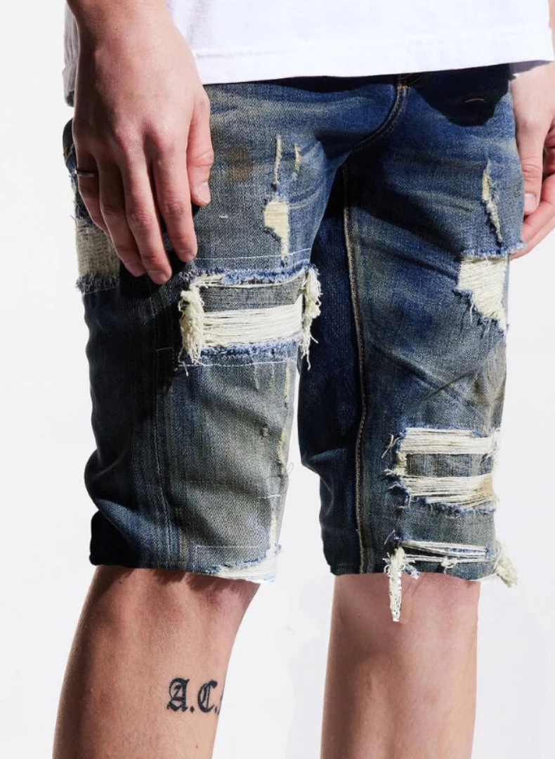 Crysp Denim Shorts - Malvina - Dark Indigo - CRYSPSM121-107 Shop All 2 Crysp Denim Shorts - Malvina - Dark Indigo - CRYSPSM121-107 Shop All