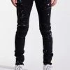 Crysp Denim Jeans - Bart - Black - CRYSPSP121-123