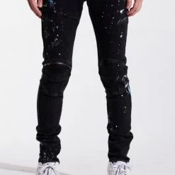 Crysp Denim Jeans - Bart - Black - CRYSPSP121-123
