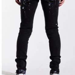 Crysp Denim Jeans - Bart - Black - CRYSPSP121-123