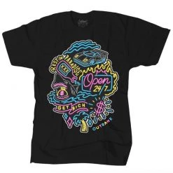 Shop All Outrank T-Shirt - Get Rich - Black