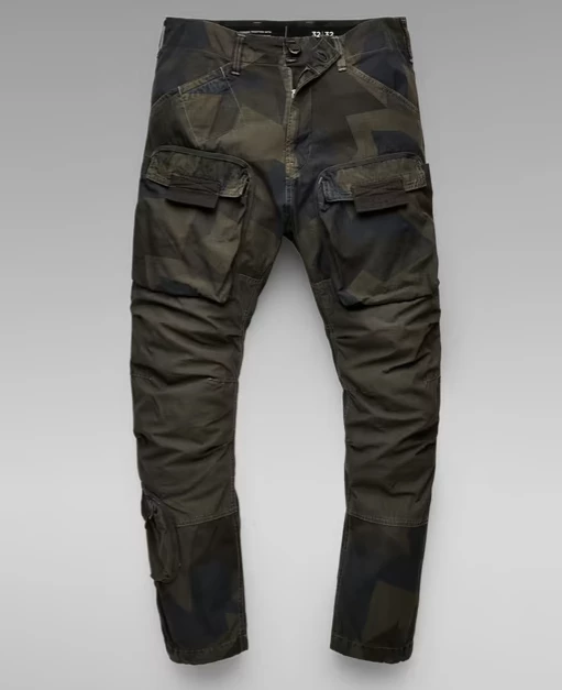 G-Star Jeans Cargo Pants- 3D Straight Tapered - Asfalt - D19756 1 G-Star Jeans Cargo Pants- 3D Straight Tapered - Asfalt - D19756