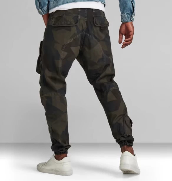 G-Star Jeans Cargo Pants- 3D Straight Tapered - Asfalt - D19756 2 G-Star Jeans Cargo Pants- 3D Straight Tapered - Asfalt - D19756