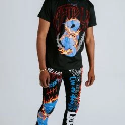 GFTD T-Shirt - Matrix - Black