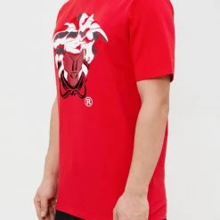 Monkey Money T-Shirt - Medusa - Red - MM1930003 Shop All