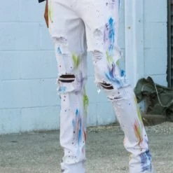 KDNK Jeans - Painter's Pant - White - KNB3173