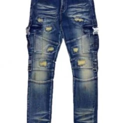 Shop All Reelistik Jeans - Pine Cargo - Tan Blue - RST-4060-21