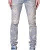 Shop All Purple-Brand Jeans - Light Acid Bleach - P001