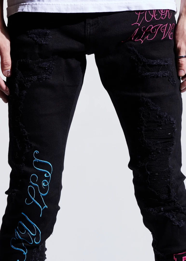 Shop All Embellish Jeans - FTW Denim - EMBFALL120-134 2 Shop All Embellish Jeans - FTW Denim - EMBFALL120-134