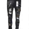 Ferrari Massari Jeans - Samurai Drip Gold - Black