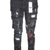Ferrari Massari Jeans - Drippen Hustler - Red And Black Shop All
