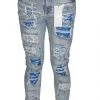 Shop All Ferrari Massari Jeans - Bandana Drip Royal - Light Blue