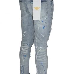 Shop All Ferrari Massari Jeans - Bandana Drip Royal - Light Blue